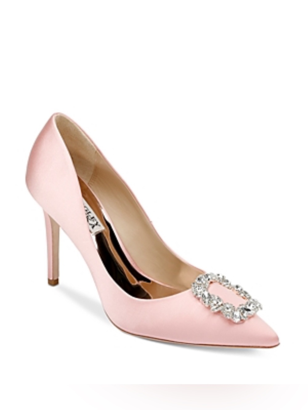 Badgley Mishcka Cher Satin Pumps
Size 7
